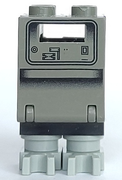 Gonk Droid (GNK Power Droid), Light and Dark Gray product image 1, provided for visual reference and product detail review