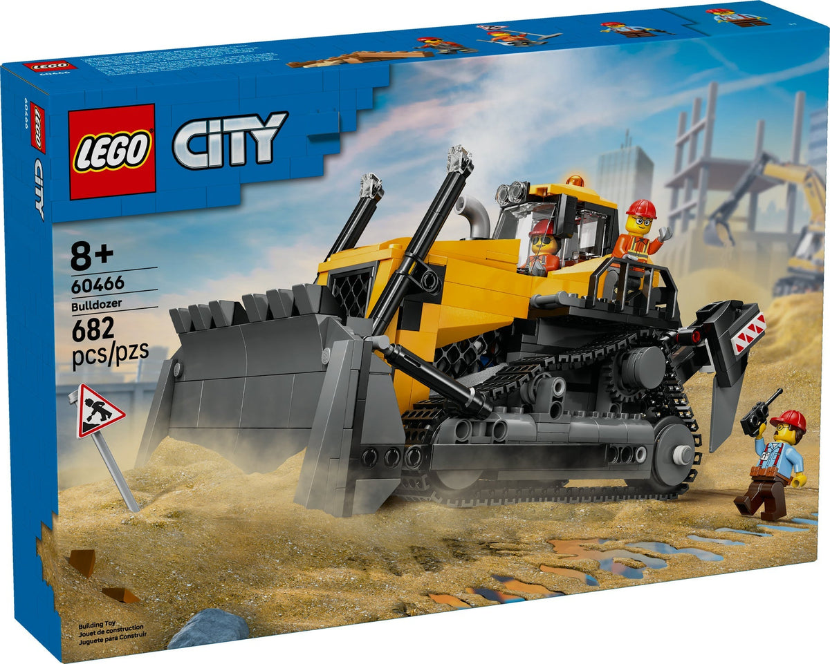 60466 Yellow Bulldozer product image 1, provided for visual reference and product detail review