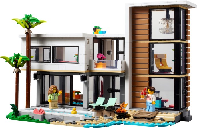 31153 Modern House (C) product image 3, provided for visual reference and product detail review