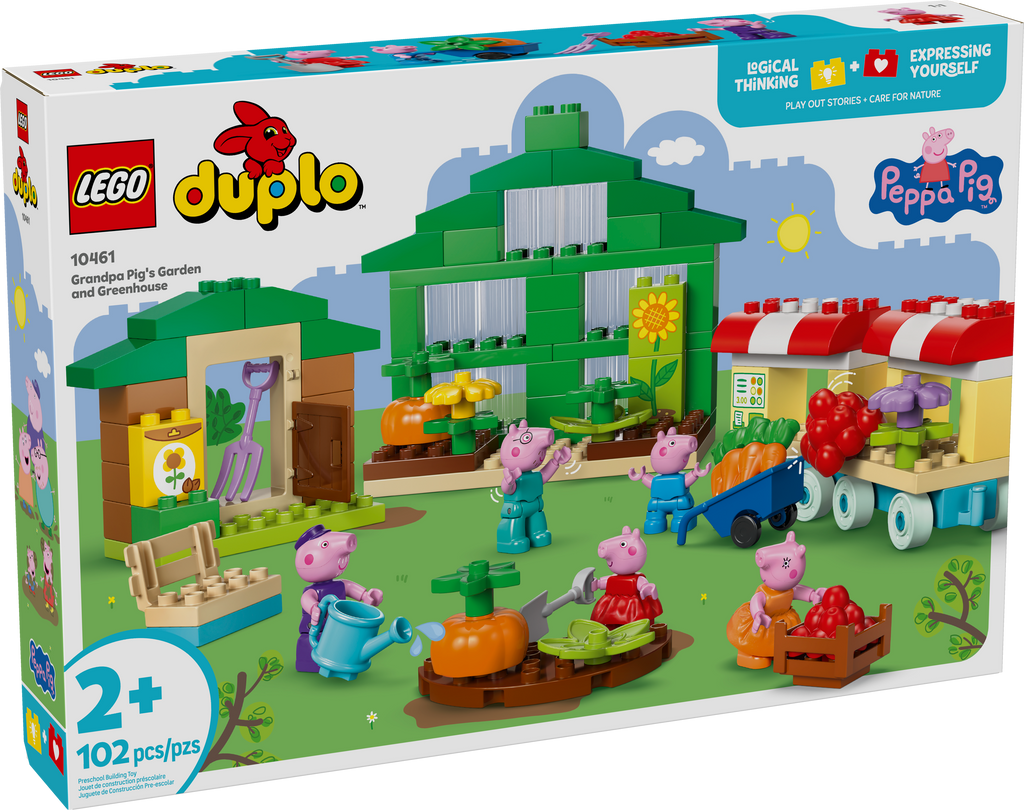 10461 Grandpa Pig's Garden and Greenhouse product image 1, provided for visual reference and product detail review