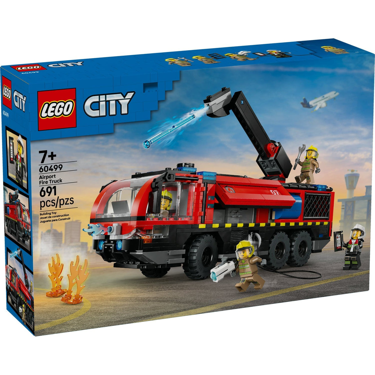 60499 Airport Fire Truck product image 1, provided for visual reference and product detail review