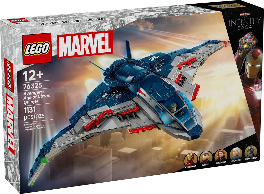 76325 Avengers: Age of Ultron Quinjet product image 2, provided for visual reference and product detail review
