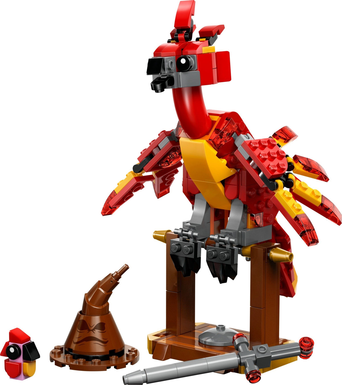 76448 Fawkes: Dumbledore's Phoenix* product image 3, provided for visual reference and product detail review