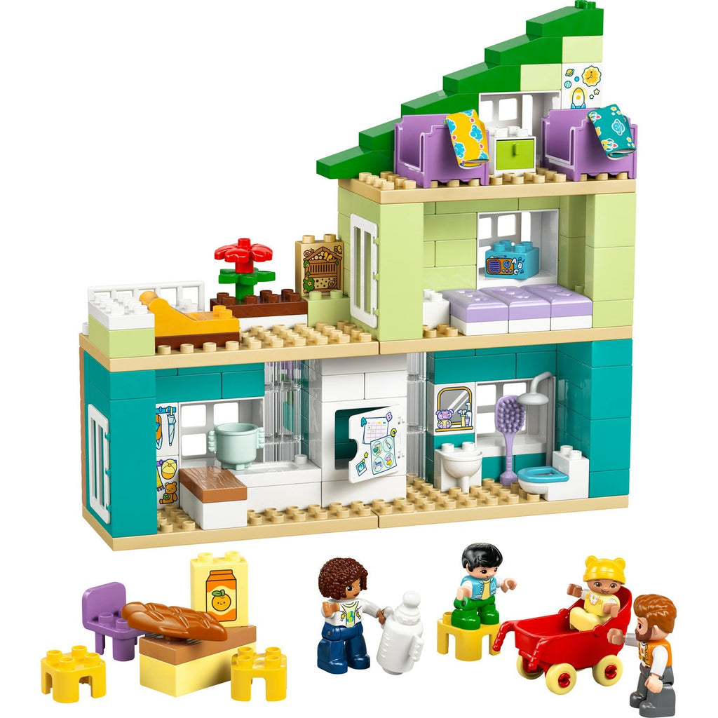 10470 3 in 1 Modern Family House with Figures product image 3, provided for visual reference and product detail review