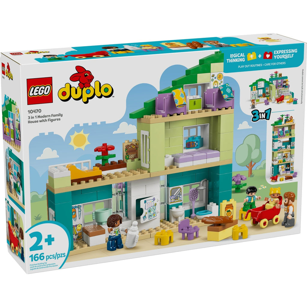 10470 3 in 1 Modern Family House with Figures product image 1, provided for visual reference and product detail review