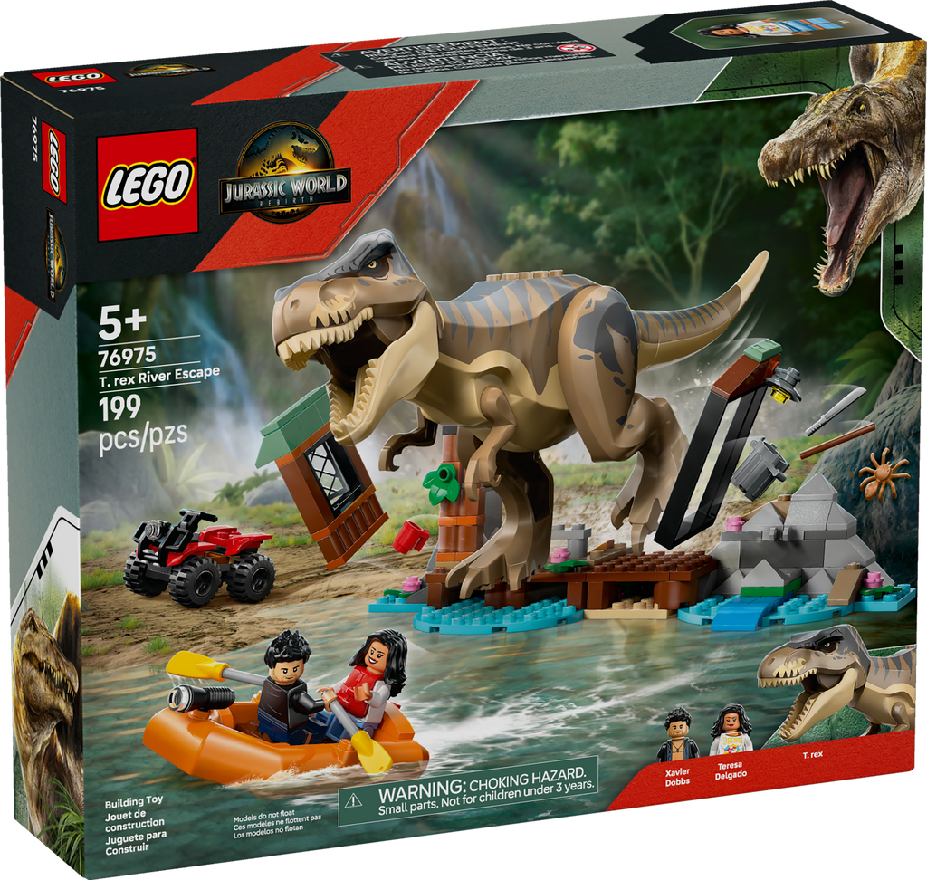 76975 T. rex River Escape product image 1, provided for visual reference and product detail review