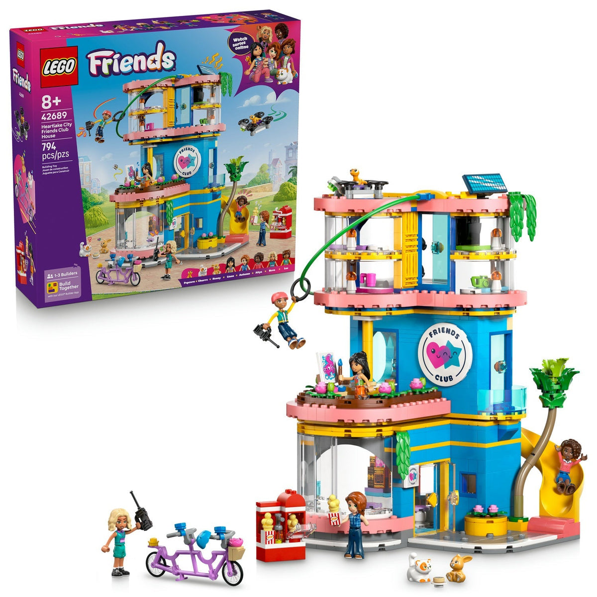 42689 Heartlake City Friends Club House product image 2, provided for visual reference and product detail review