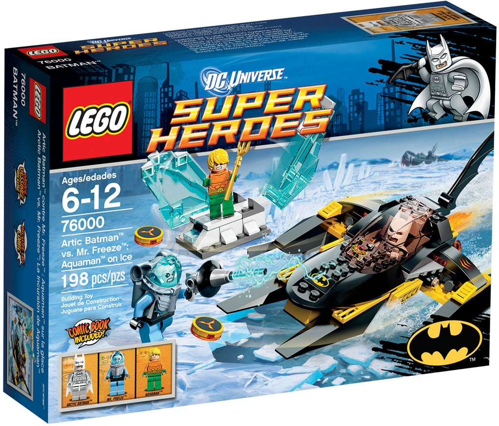 76000 Arctic Batman vs. Mr. Freeze: Aquaman on Ice product image 1, provided for visual reference and product detail review