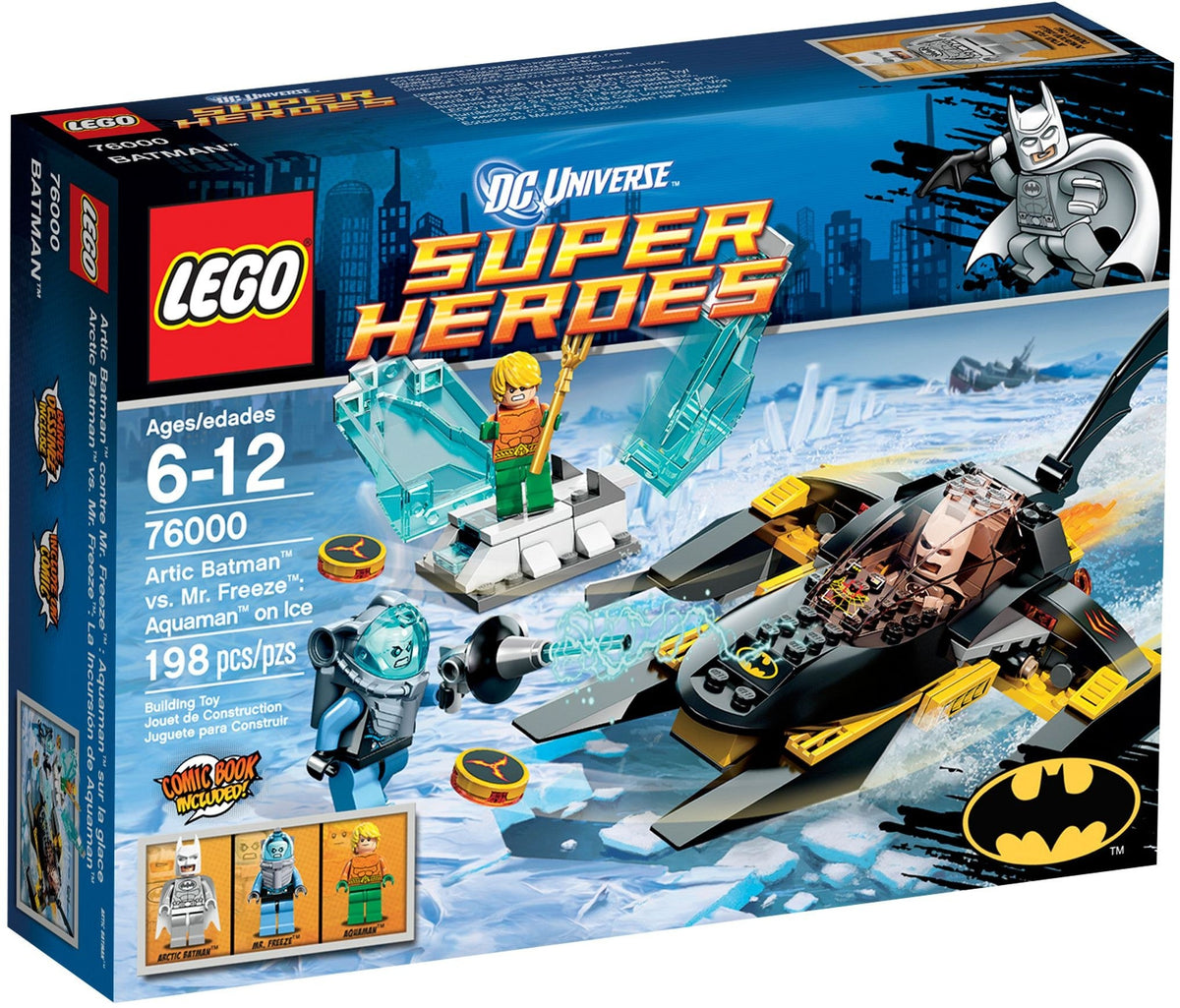 76000 Arctic Batman vs. Mr. Freeze: Aquaman on Ice product image 1, provided for visual reference and product detail review
