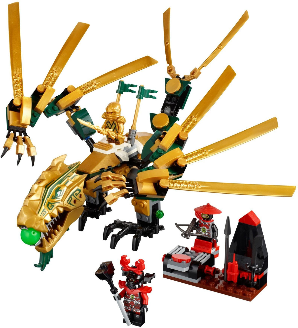 70503 The Golden Dragon product image 2, provided for visual reference and product detail review