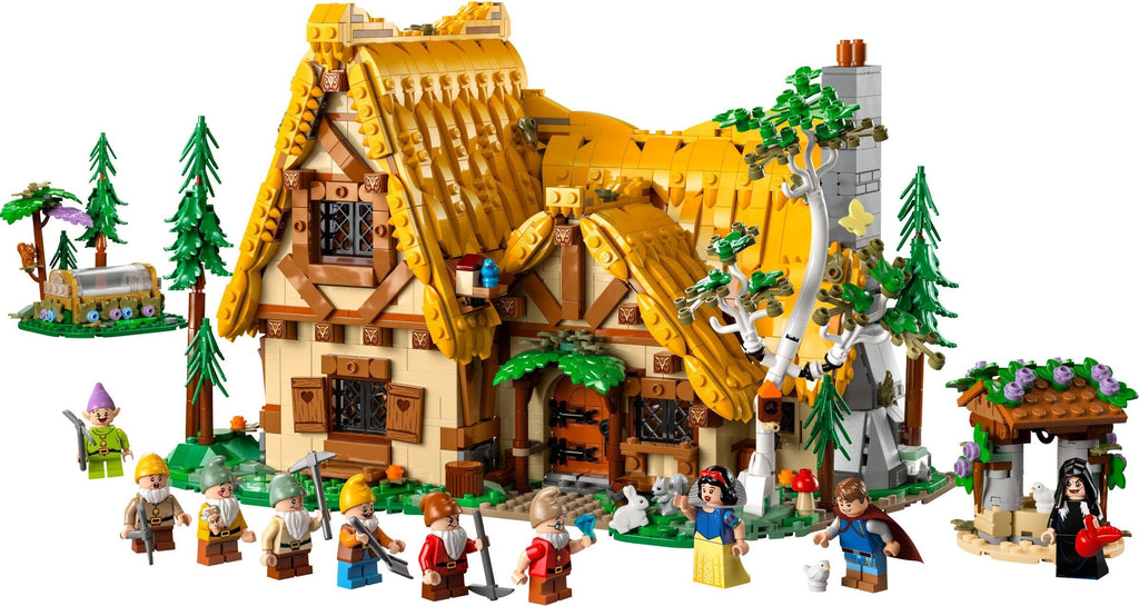 43242 Snow White and the Seven Dwarfs' Cottage product image 2, provided for visual reference and product detail review