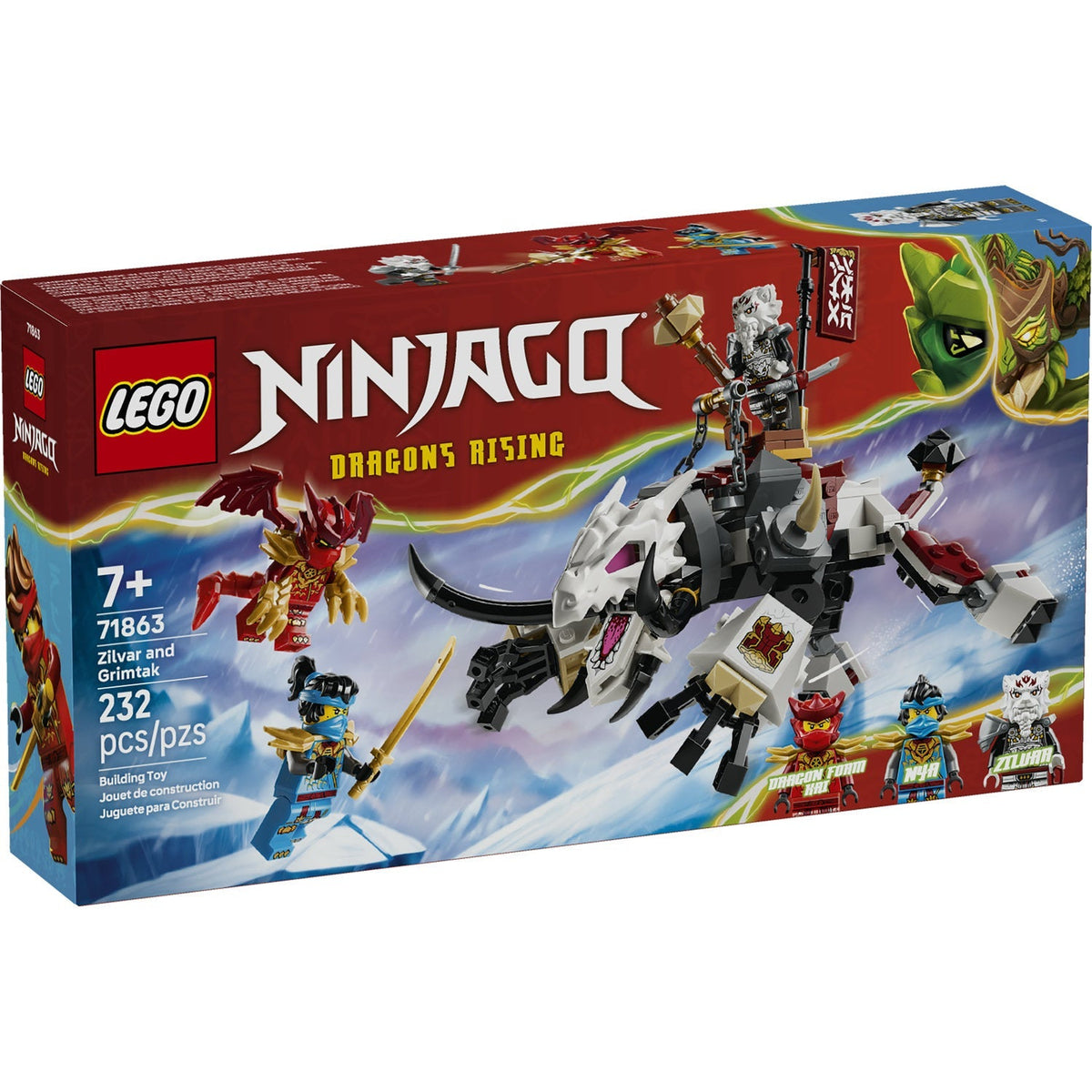 71863 Zilvar and Grimtak the Dragon Beast product image 1, provided for visual reference and product detail review
