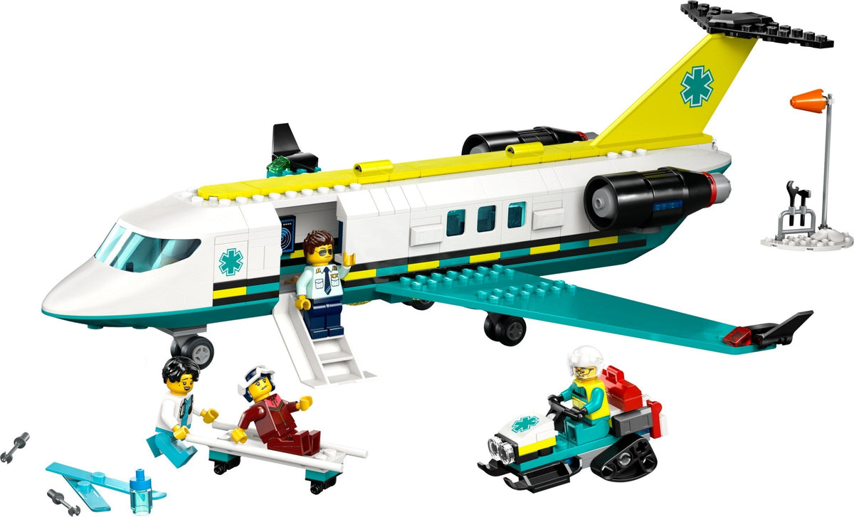 60465 Emergency Air Ambulance Airplane product image 3, provided for visual reference and product detail review