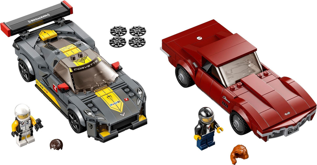 76903 Chevrolet Corvette C8.R Race Car and 1968 Chevrolet Corvette product image 3, provided for visual reference and
