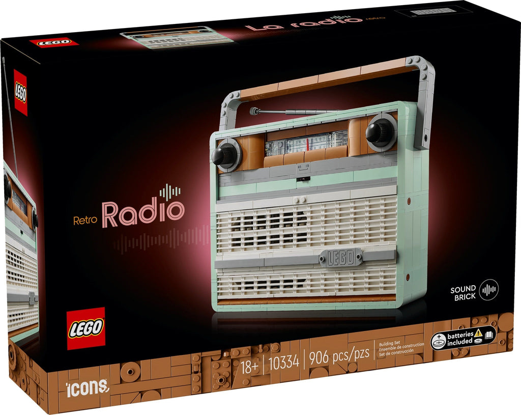 10334 Retro Radio product image 1, provided for visual reference and product detail review