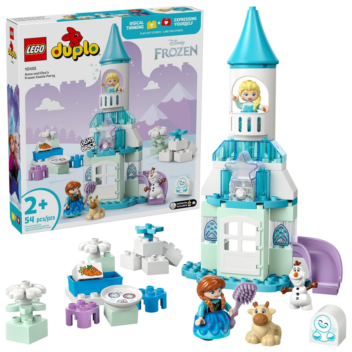 10455 Anna and Elsa's Frozen Castle Party product image 2, provided for visual reference and product detail review
