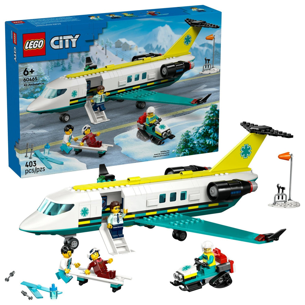 60465 Emergency Air Ambulance Airplane product image 2, provided for visual reference and product detail review
