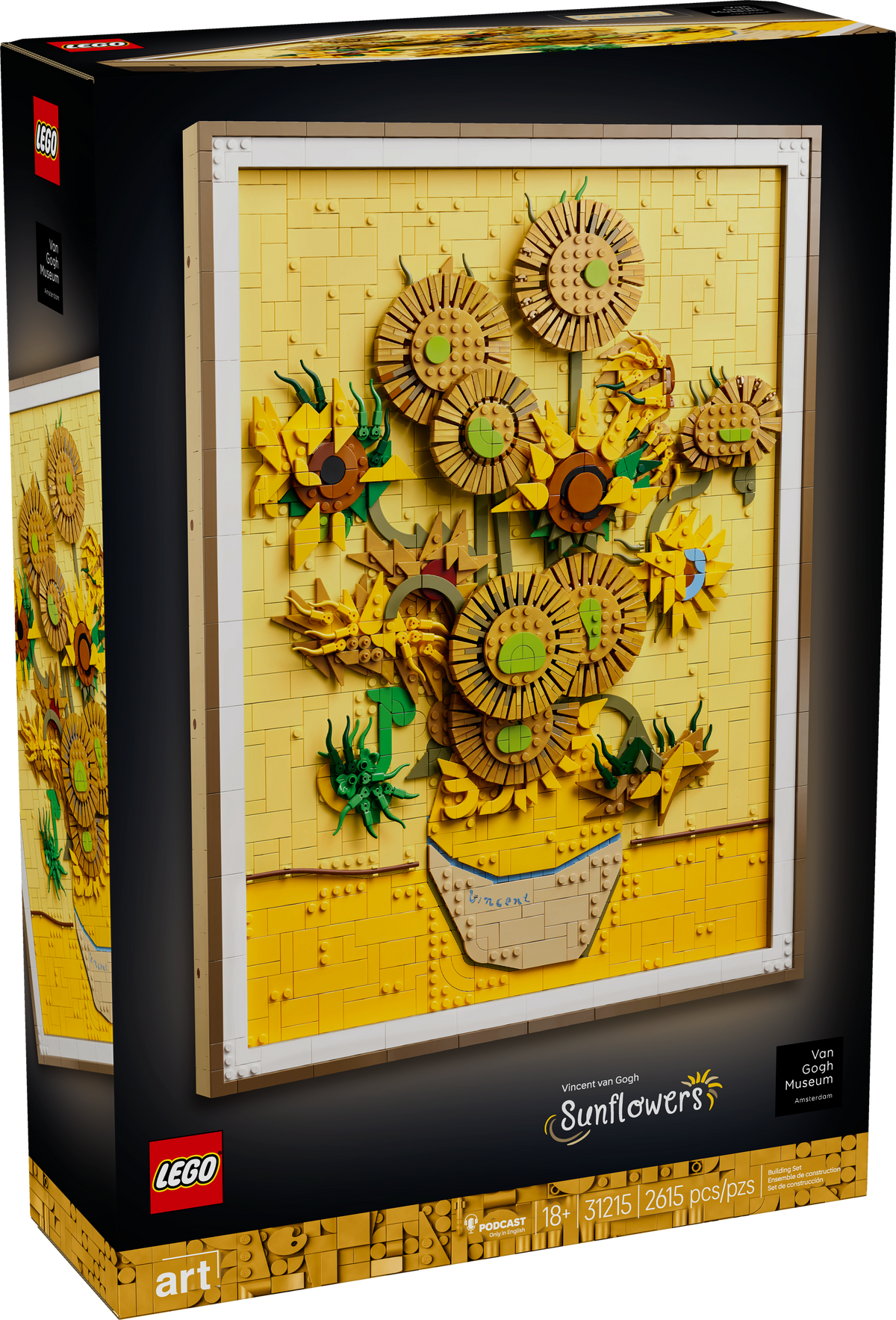 31215 Vincent van Gogh – Sunflowers product image 1, provided for visual reference and product detail review