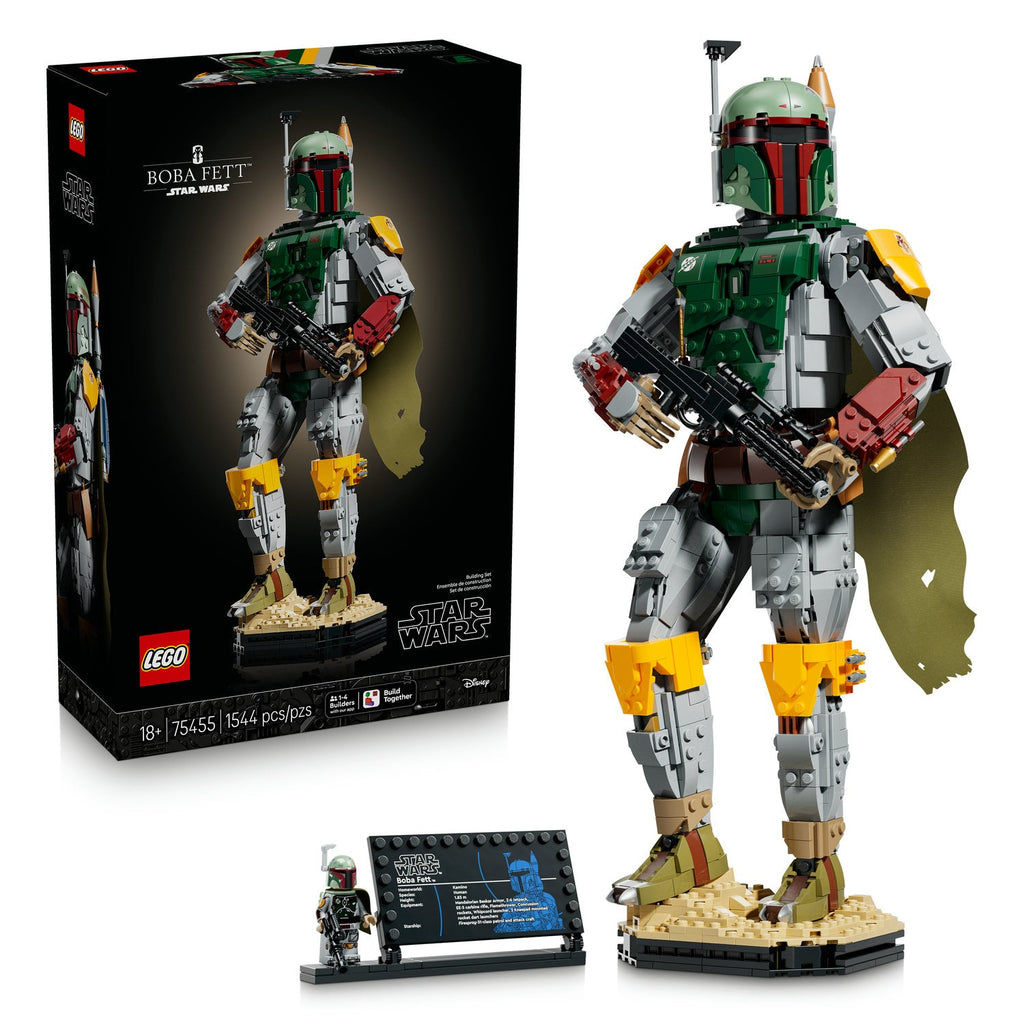 75455 Boba Fett product image 3, provided for visual reference and product detail review