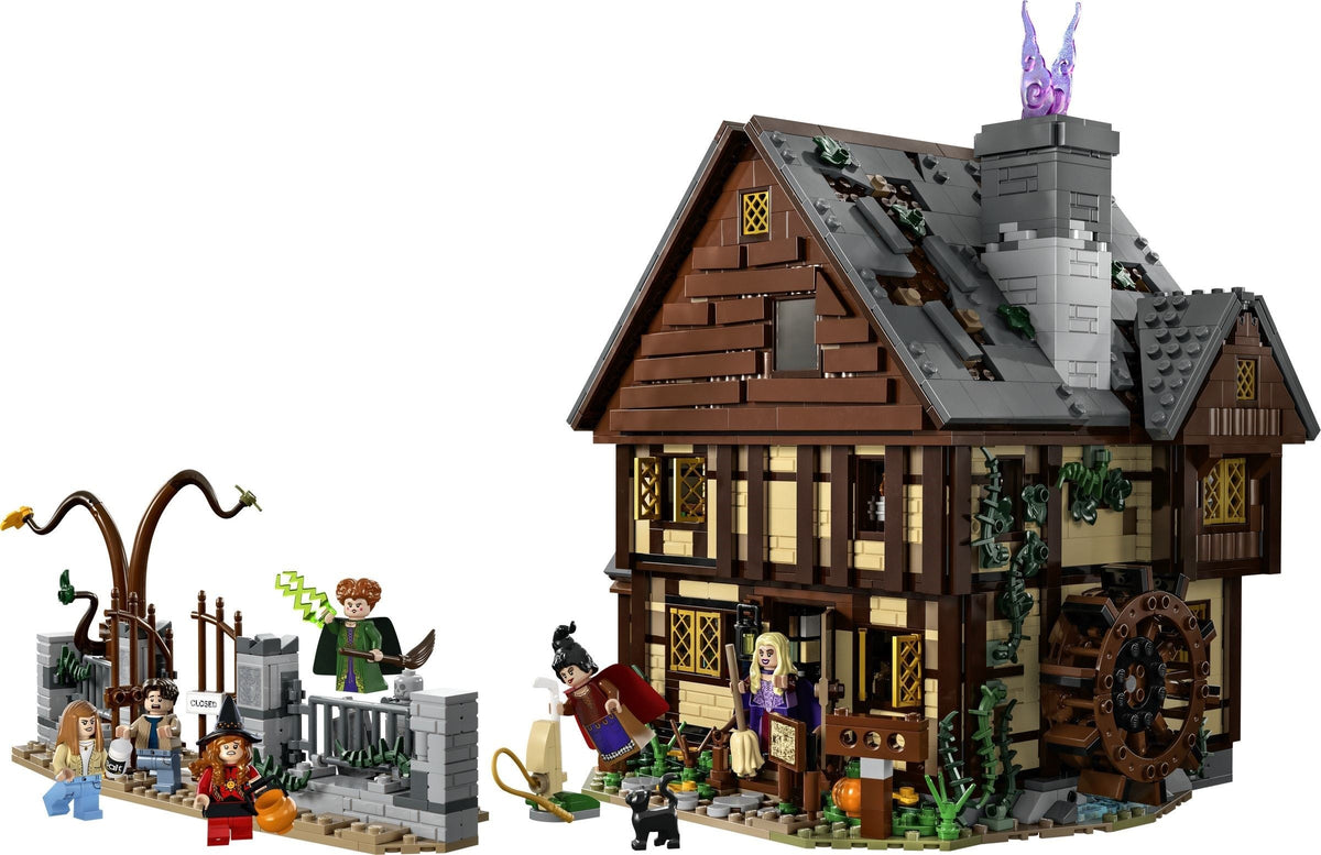 21341 Disney Hocus Pocus: The Sanderson Sisters' Cottage product image 3, provided for visual reference and product detail