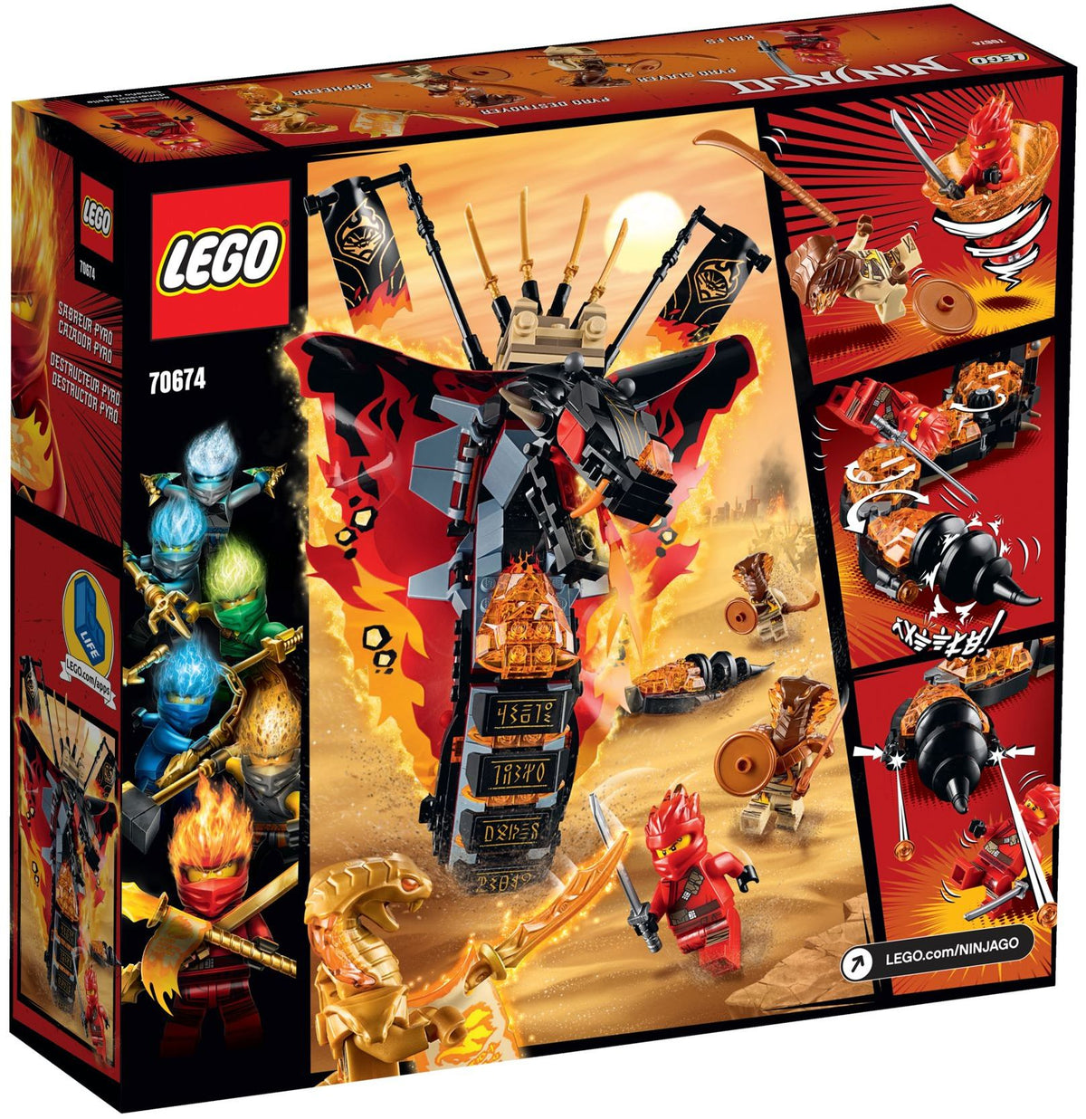 70674 Fire Fang product image 3, provided for visual reference and product detail review