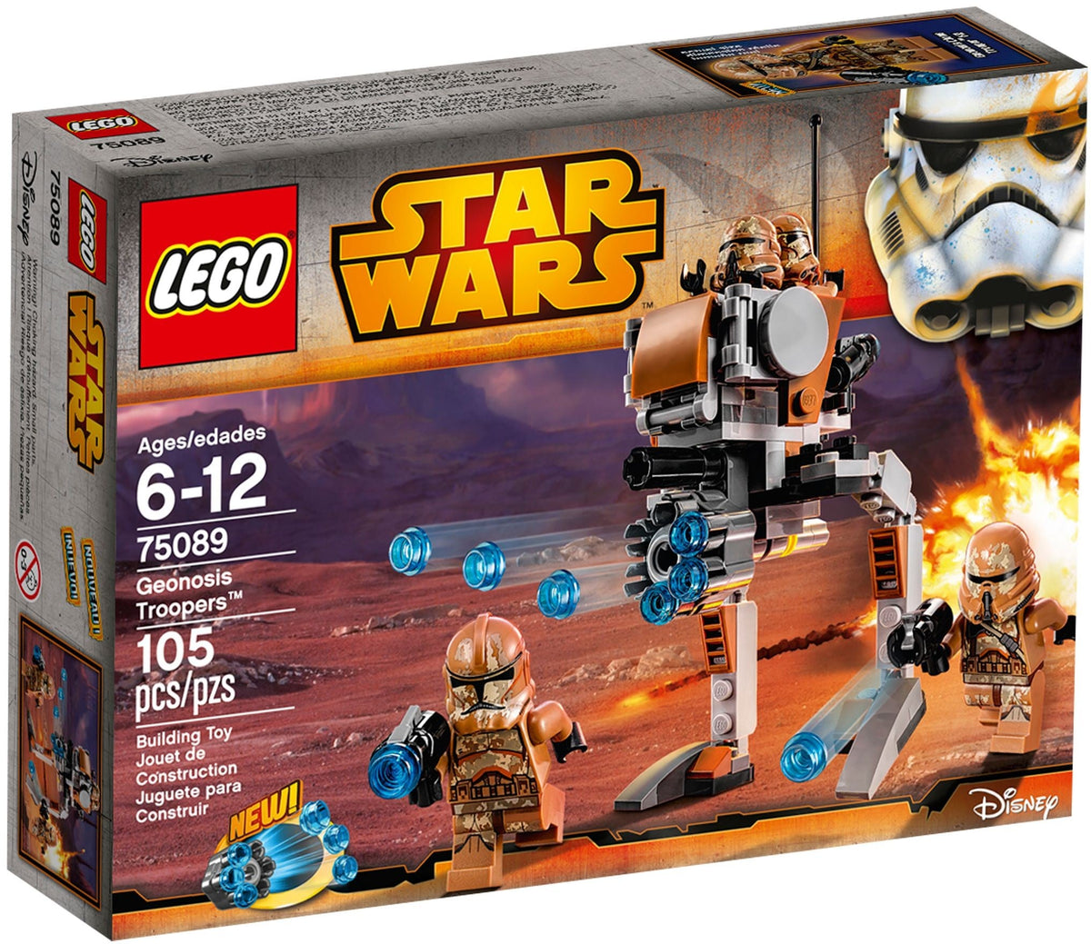 75089 Geonosis Troopers product image 1, provided for visual reference and product detail review