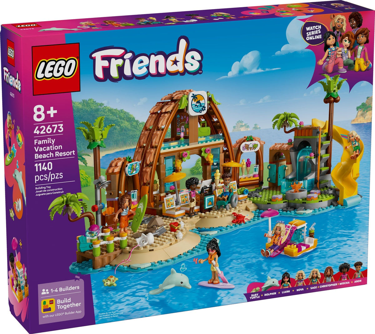 42673 Family Vacation Beach Resort product image 1, provided for visual reference and product detail review