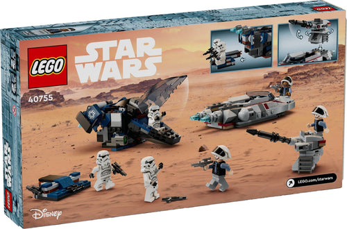 40755 Imperial Dropship vs. Rebel Scout Speeder product image 2, provided for visual reference and product detail review