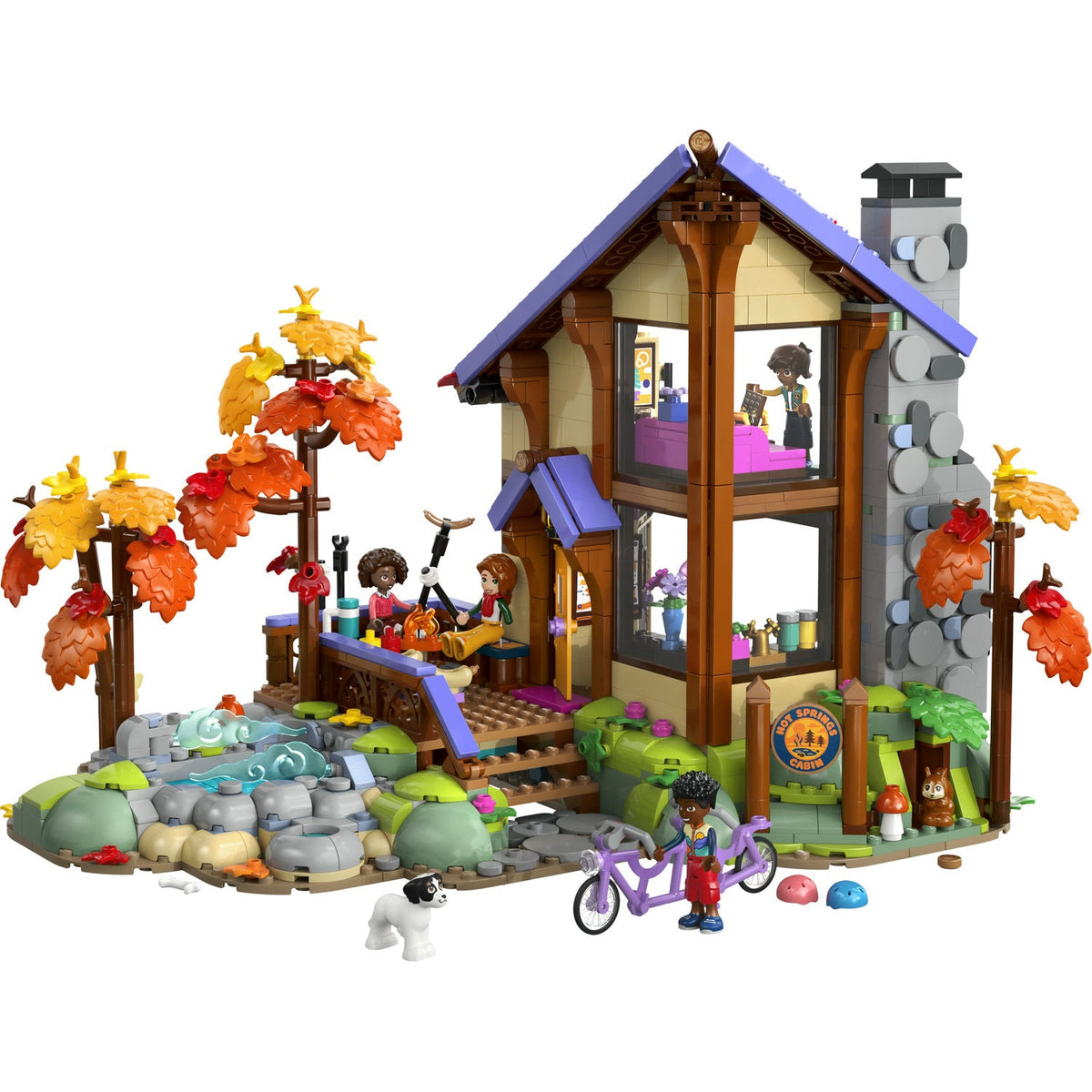 42705 Cozy Fall Forest Cabin product image 3, provided for visual reference and product detail review