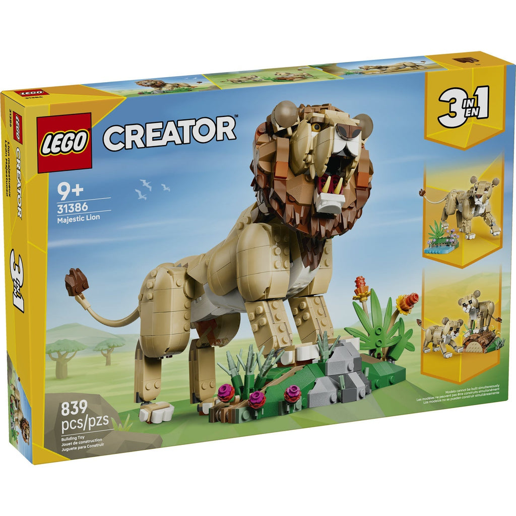 31386 Wild Animals: Majestic Lion product image 1, provided for visual reference and product detail review