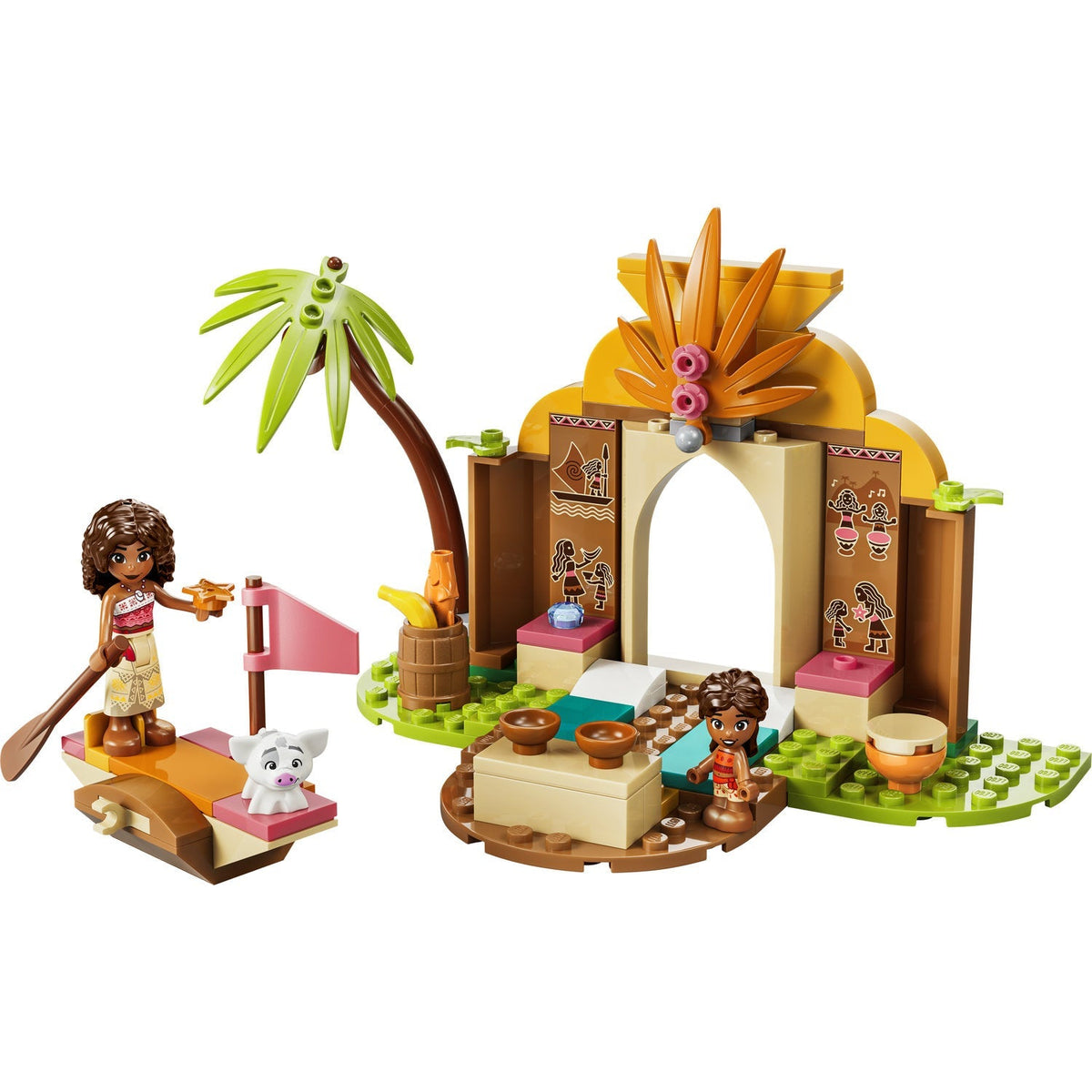 43282 Village House & Boat product image 3, provided for visual reference and product detail review