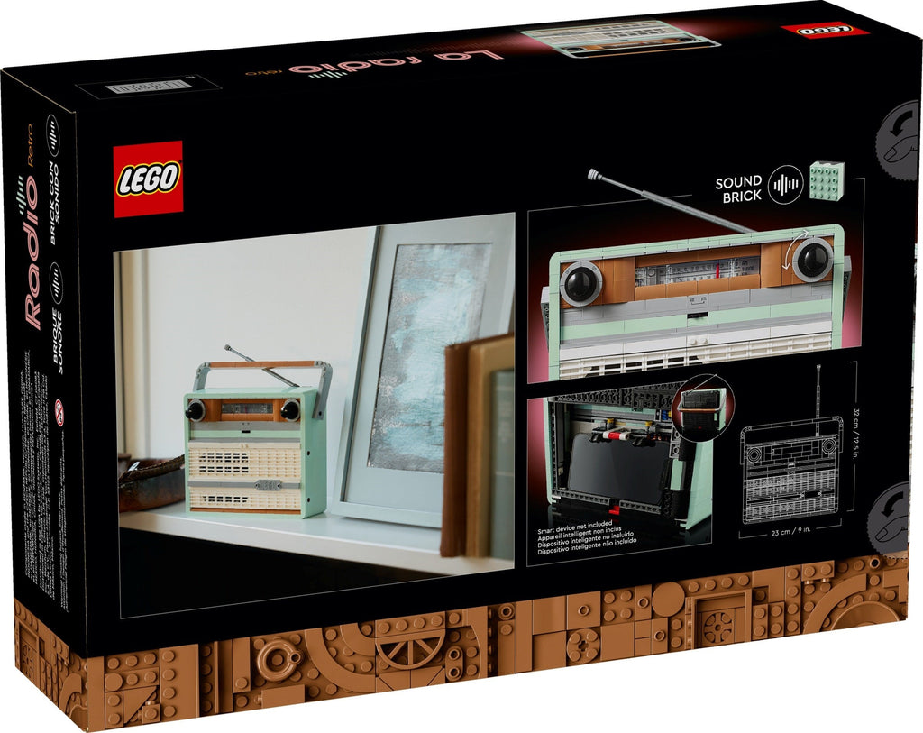 10334 Retro Radio product image 2, provided for visual reference and product detail review