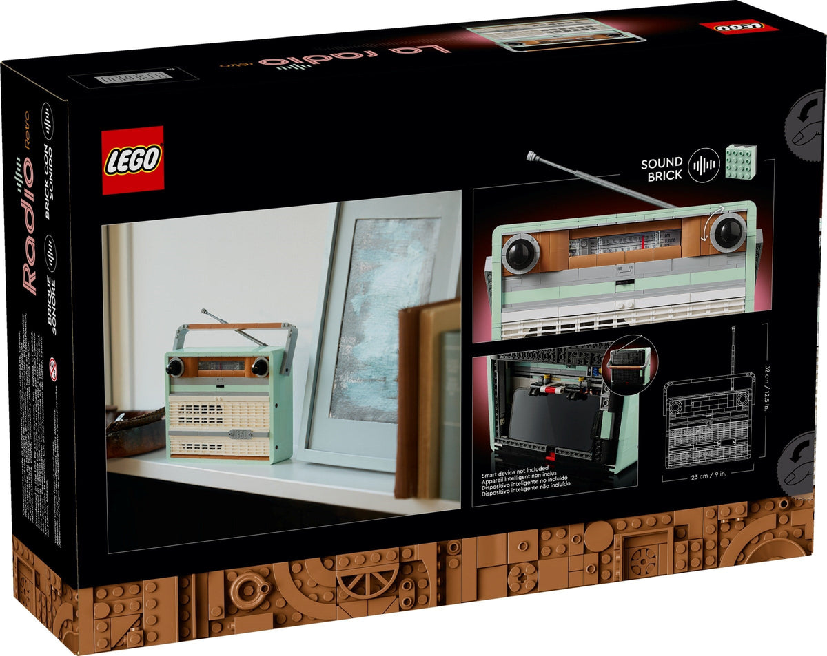 10334 Retro Radio product image 2, provided for visual reference and product detail review