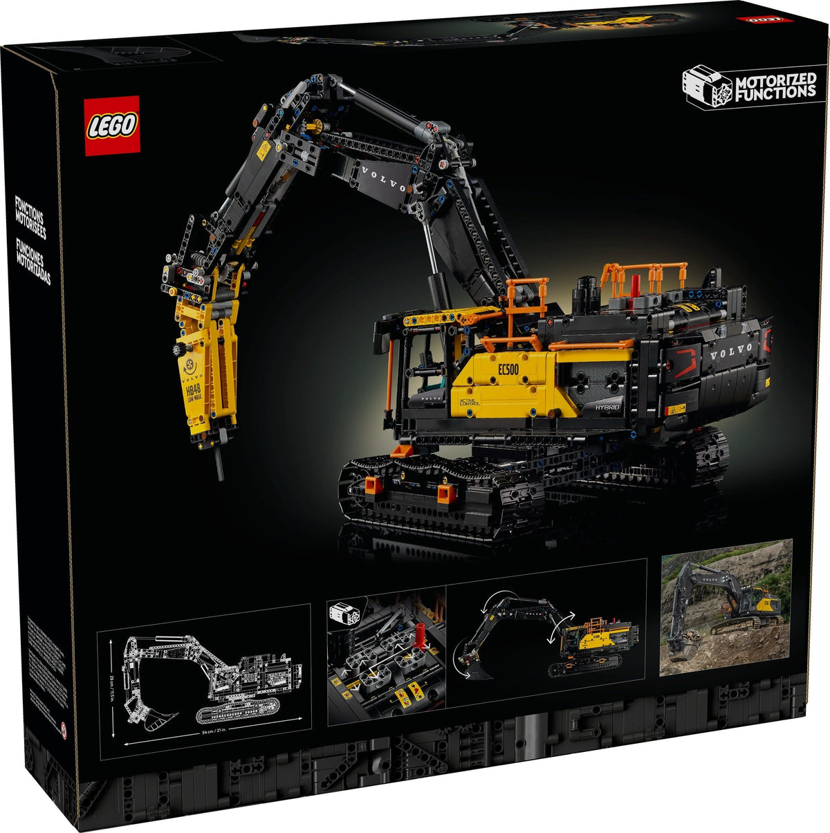 42215 Volvo EC500 Hybrid Excavator product image 4, provided for visual reference and product detail review
