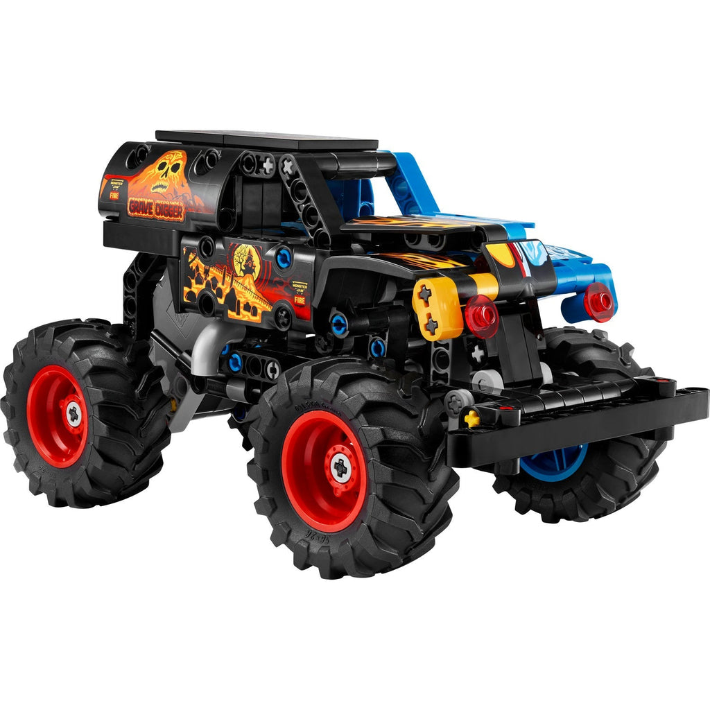42219 Monster Jam Grave Digger Fire and Ice product image 3, provided for visual reference and product detail review