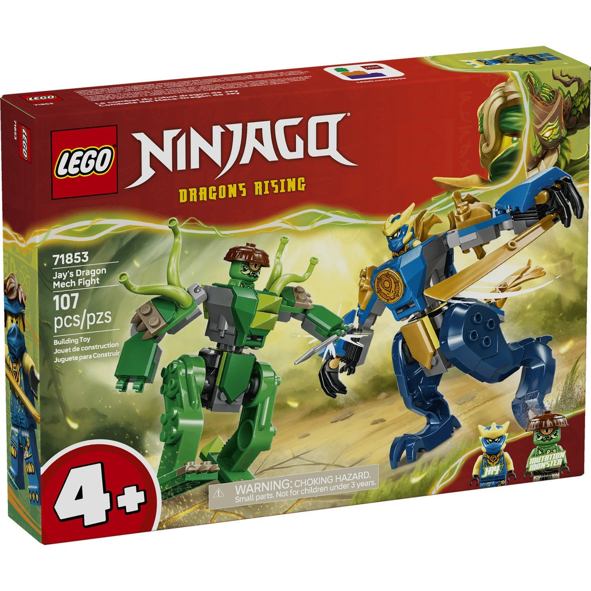 71853 Jay's Dragon Mech Fight product image 1, provided for visual reference and product detail review