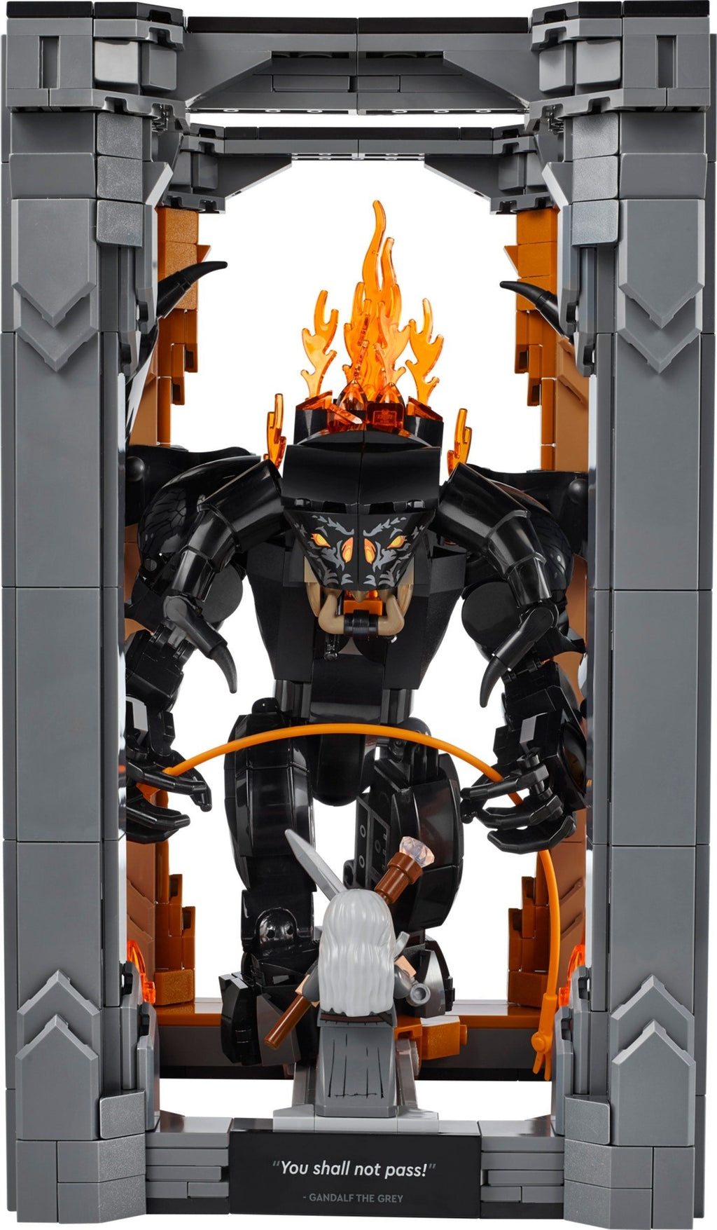 10367 The Lord of the Rings: Balrog Book Nook product image 3, provided for visual reference and product detail review