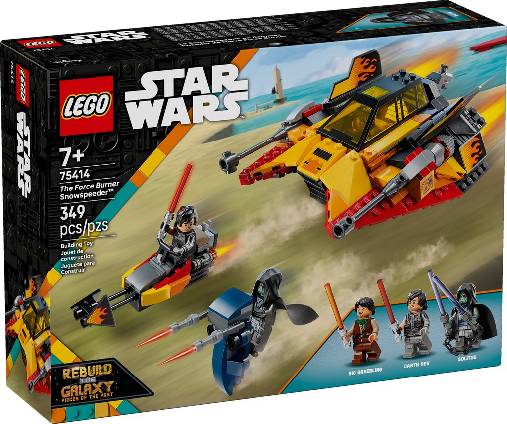 75414 The Force Burner Snowspeeder product image 1, provided for visual reference and product detail review
