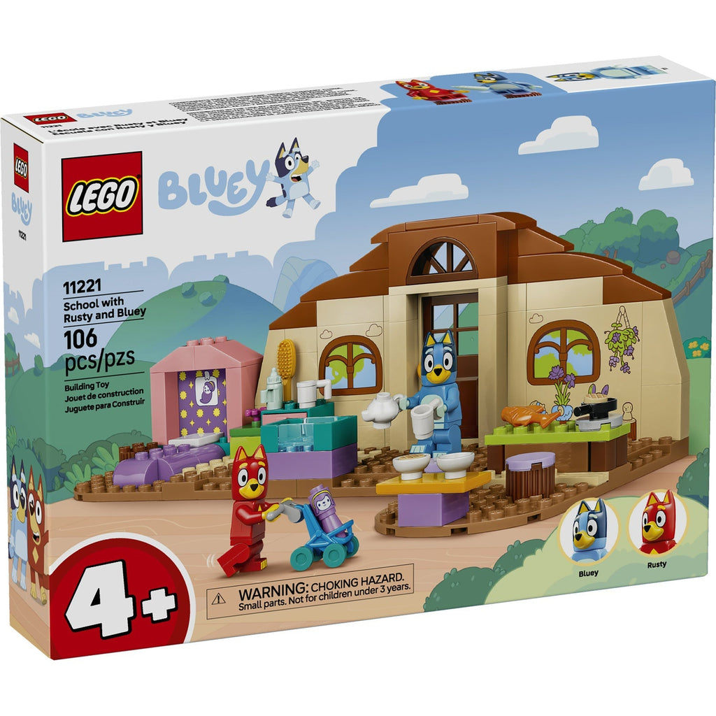 11221 School with Rusty and Bluey product image 1, provided for visual reference and product detail review