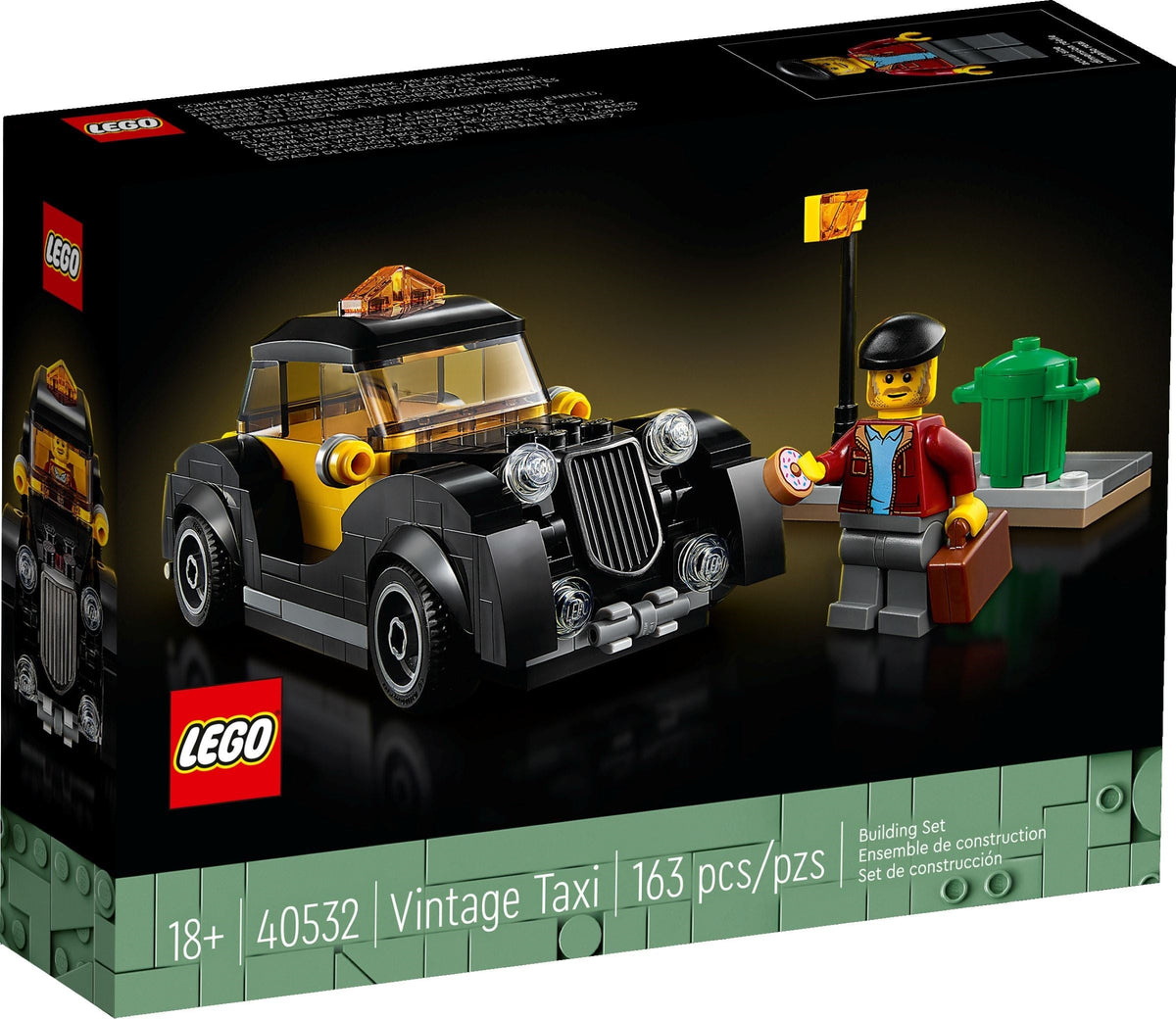 40532 Vintage Taxi product image 1, provided for visual reference and product detail review