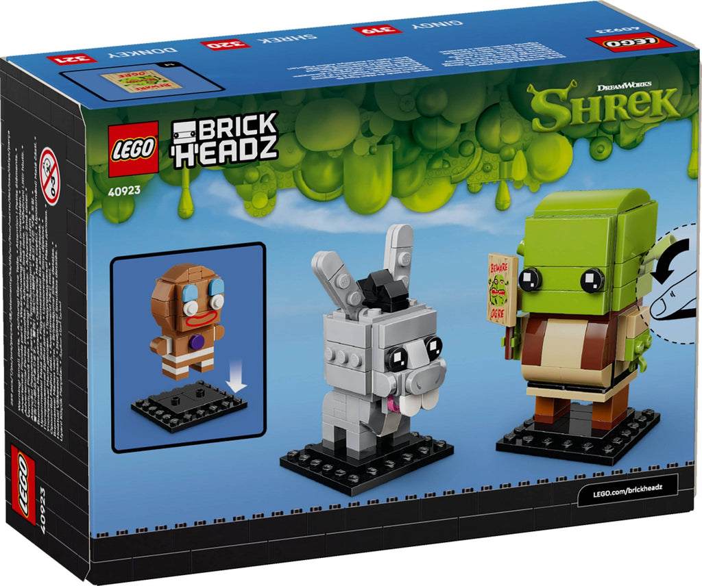40923 Shrek, Donkey & Gingy Figures product image 2, provided for visual reference and product detail review