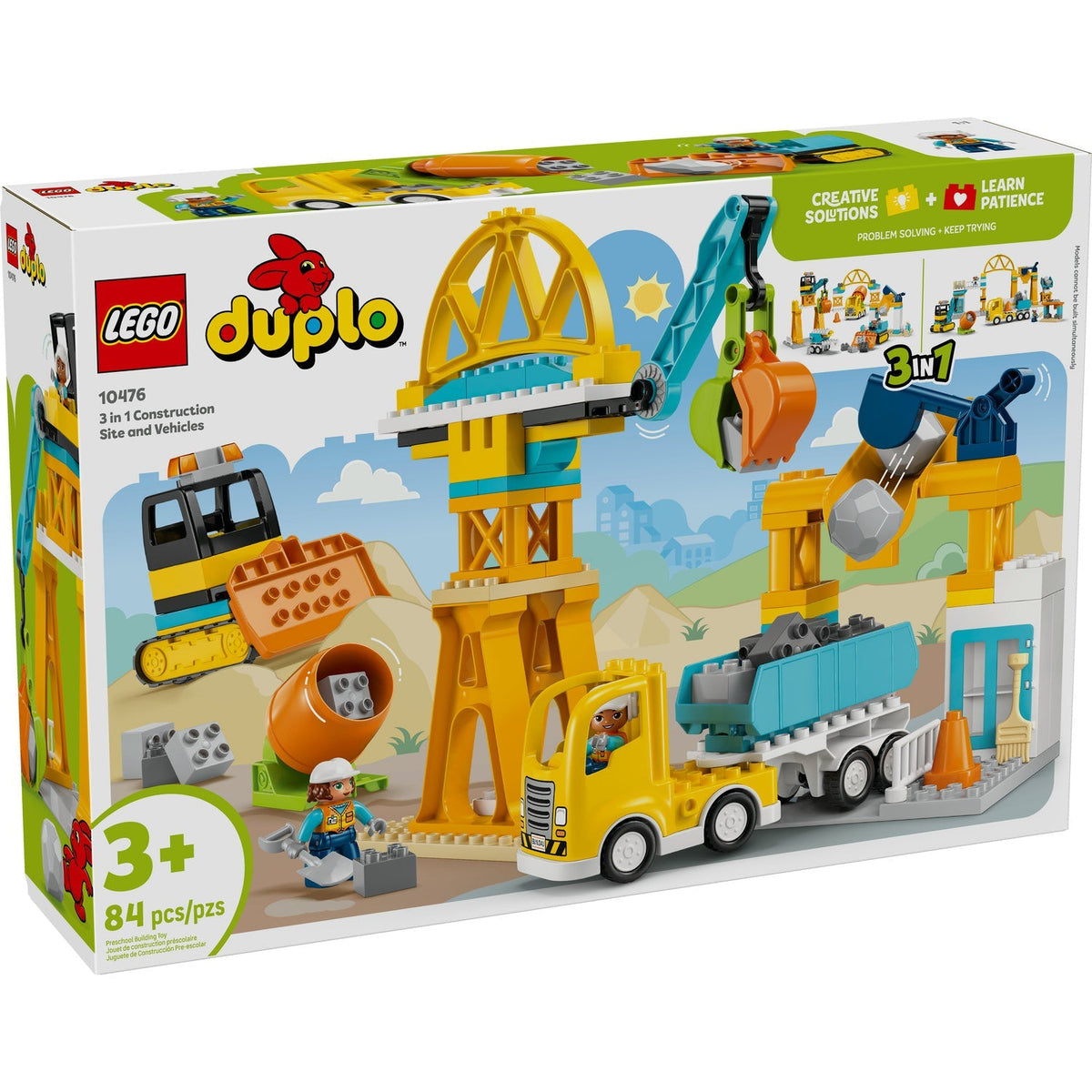 10476 3 in 1 Construction Site and Vehicles product image 1, provided for visual reference and product detail review