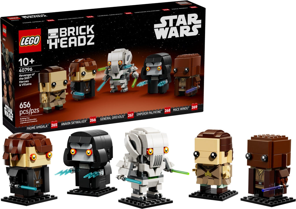40796 Revenge of the Sith Heroes & Villains product image 2, provided for visual reference and product detail review