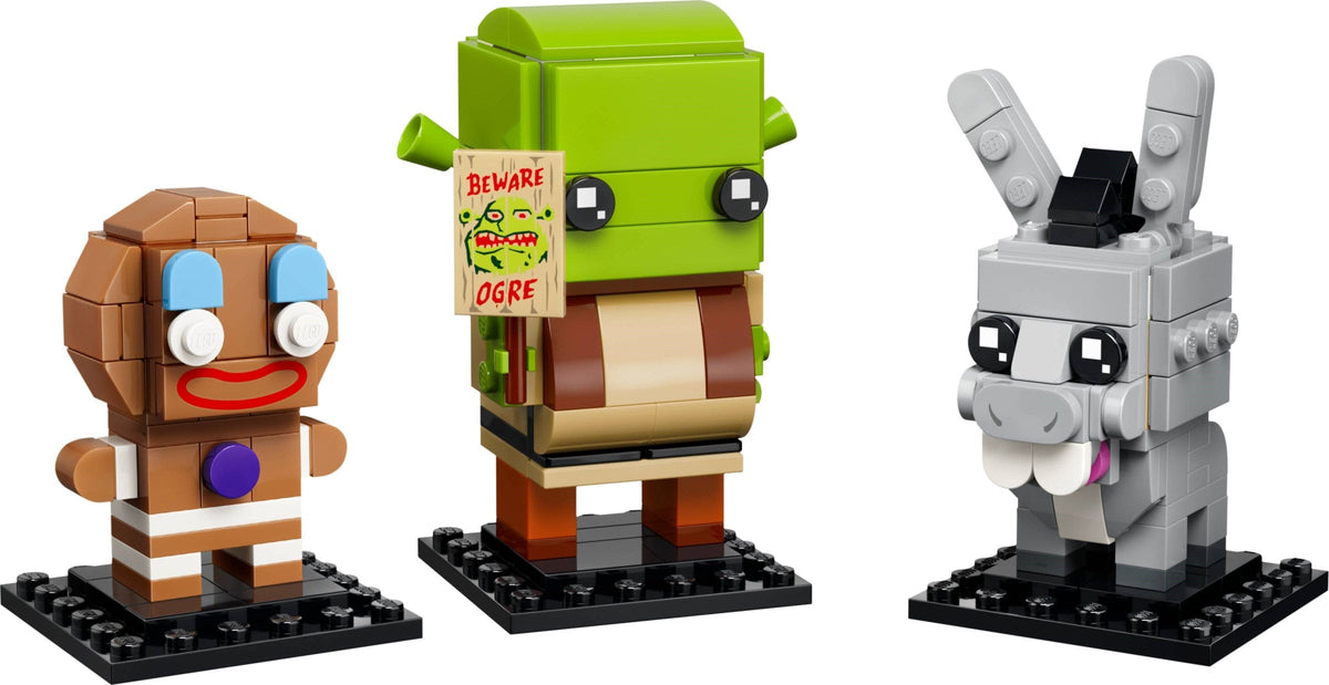 40923 Shrek, Donkey & Gingy Figures product image 4, provided for visual reference and product detail review