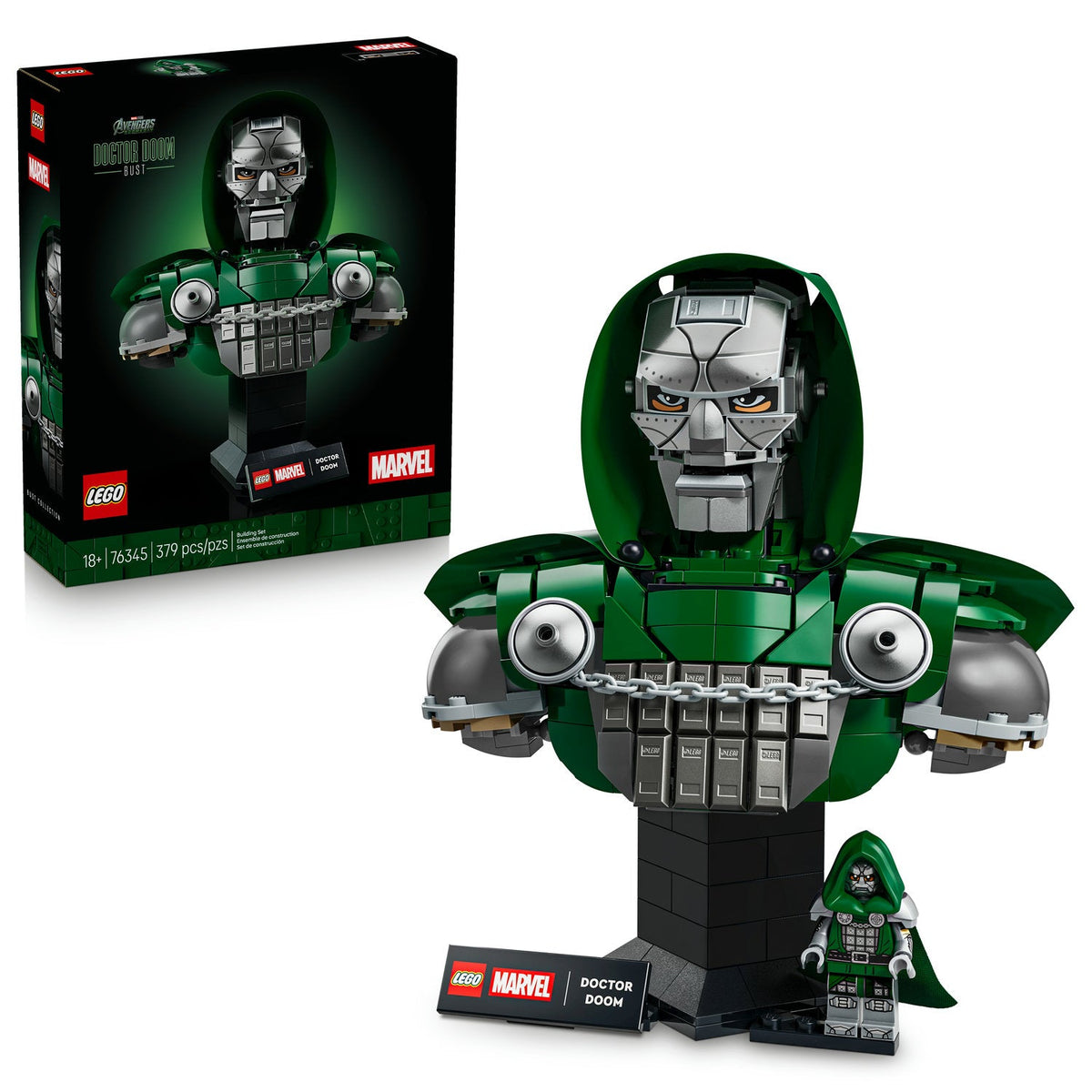 76345 Doctor Doom Bust product image 2, provided for visual reference and product detail review