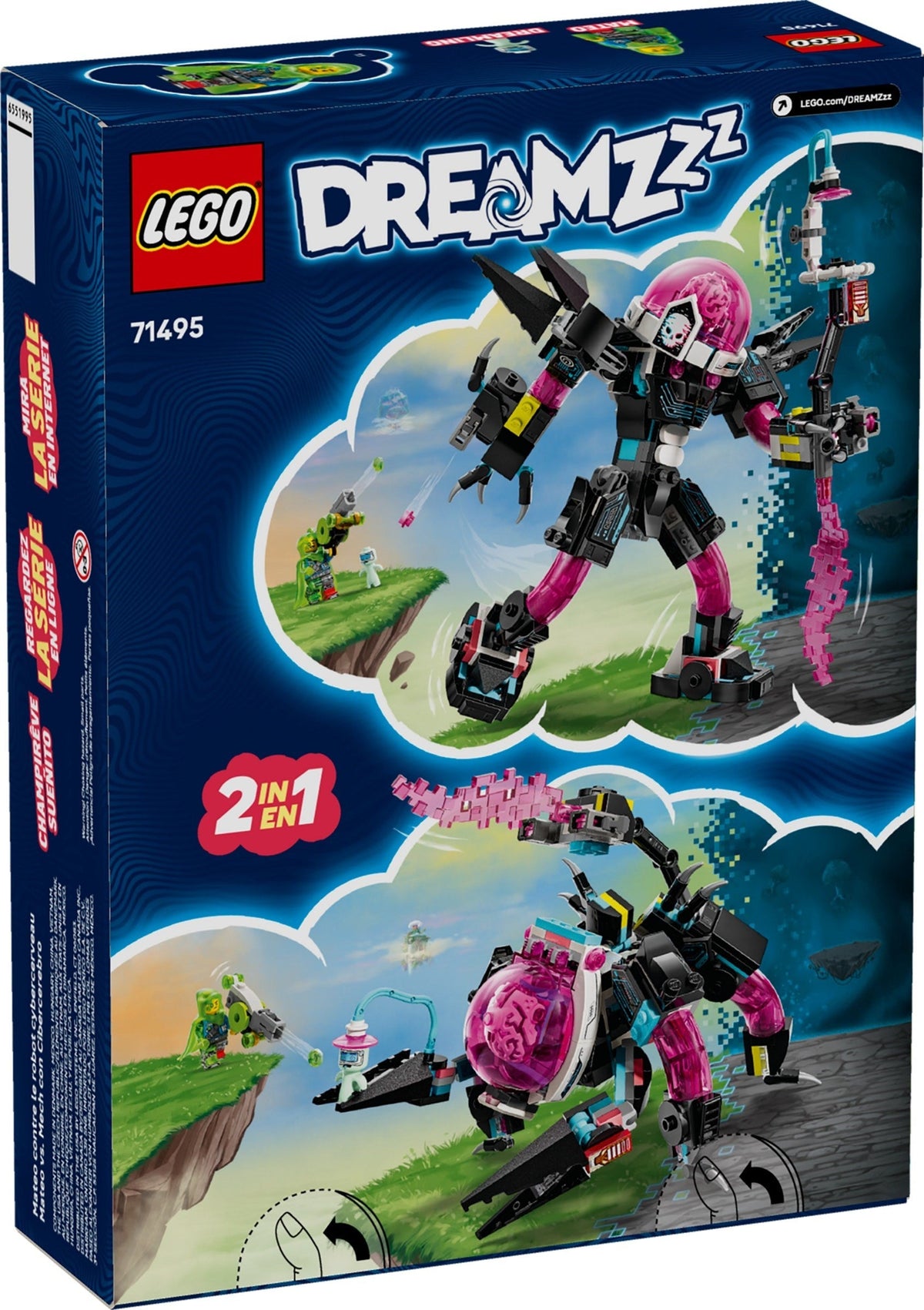 71495 Mateo vs. Cyber Brain Mech product image 4, provided for visual reference and product detail review