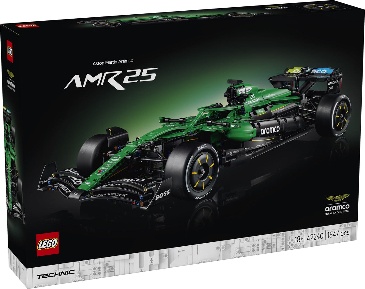 42240 Aston Martin Aramco AMR25 F1 Car product image 1, provided for visual reference and product detail review