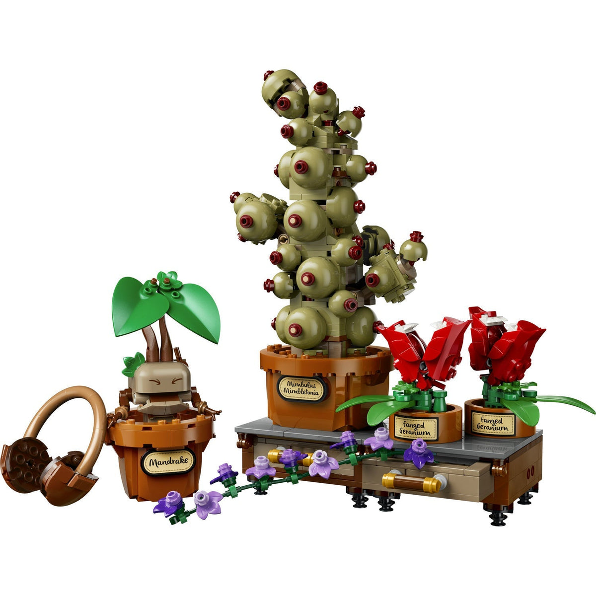 76474 Hogwarts Herbology Plants product image 3, provided for visual reference and product detail review