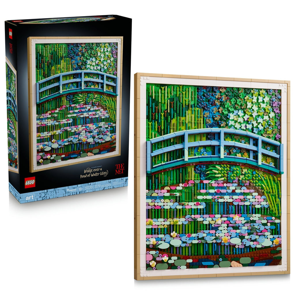 31220 Claude Monet – Bridge over a Pond of Water Lilies product image 2, provided for visual reference and product detail