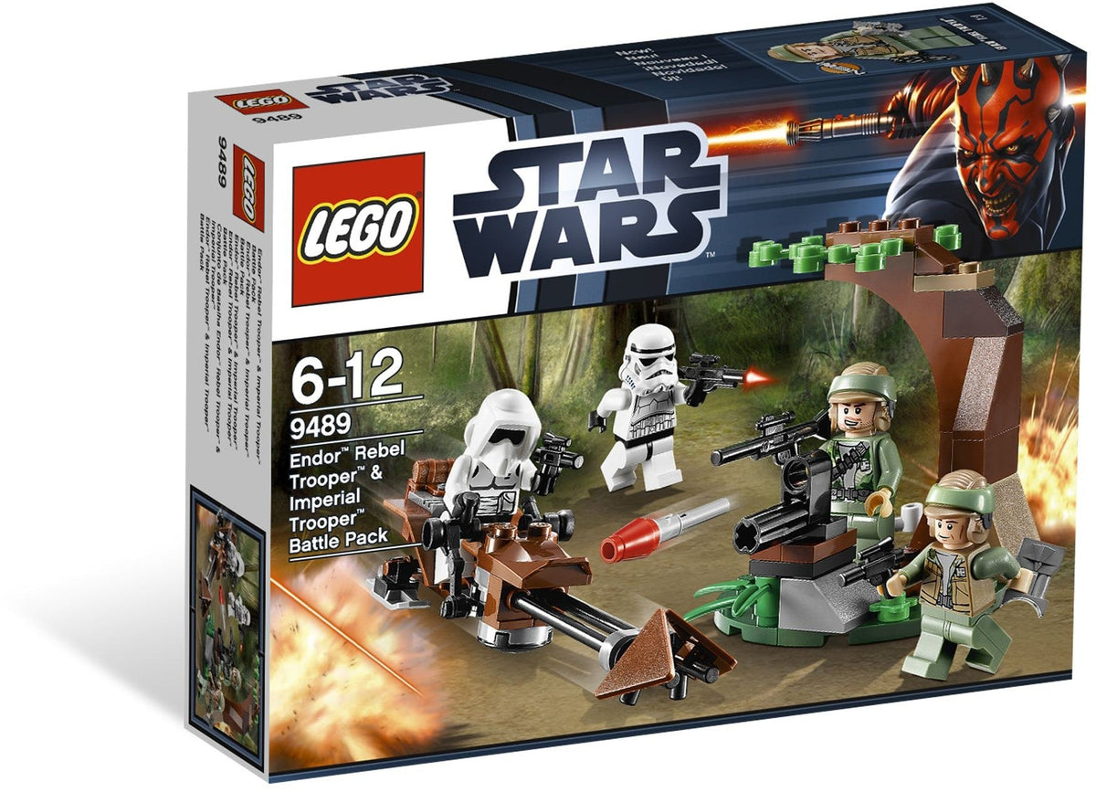 9489 Endor Rebel Trooper & Imperial Trooper Battle Pack product image 1, provided for visual reference and product detail